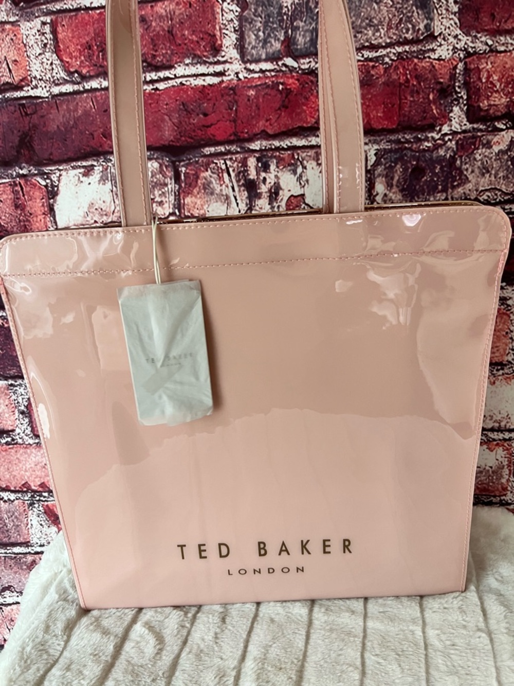 Ted Baker London Pale Pink Large Icon Tote Bag - Picture 4 of 9